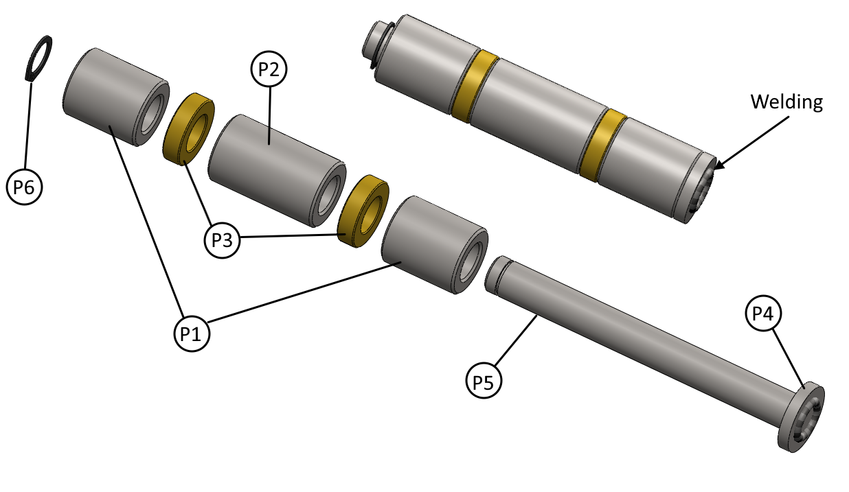 AXIS HALON 10 – ציר